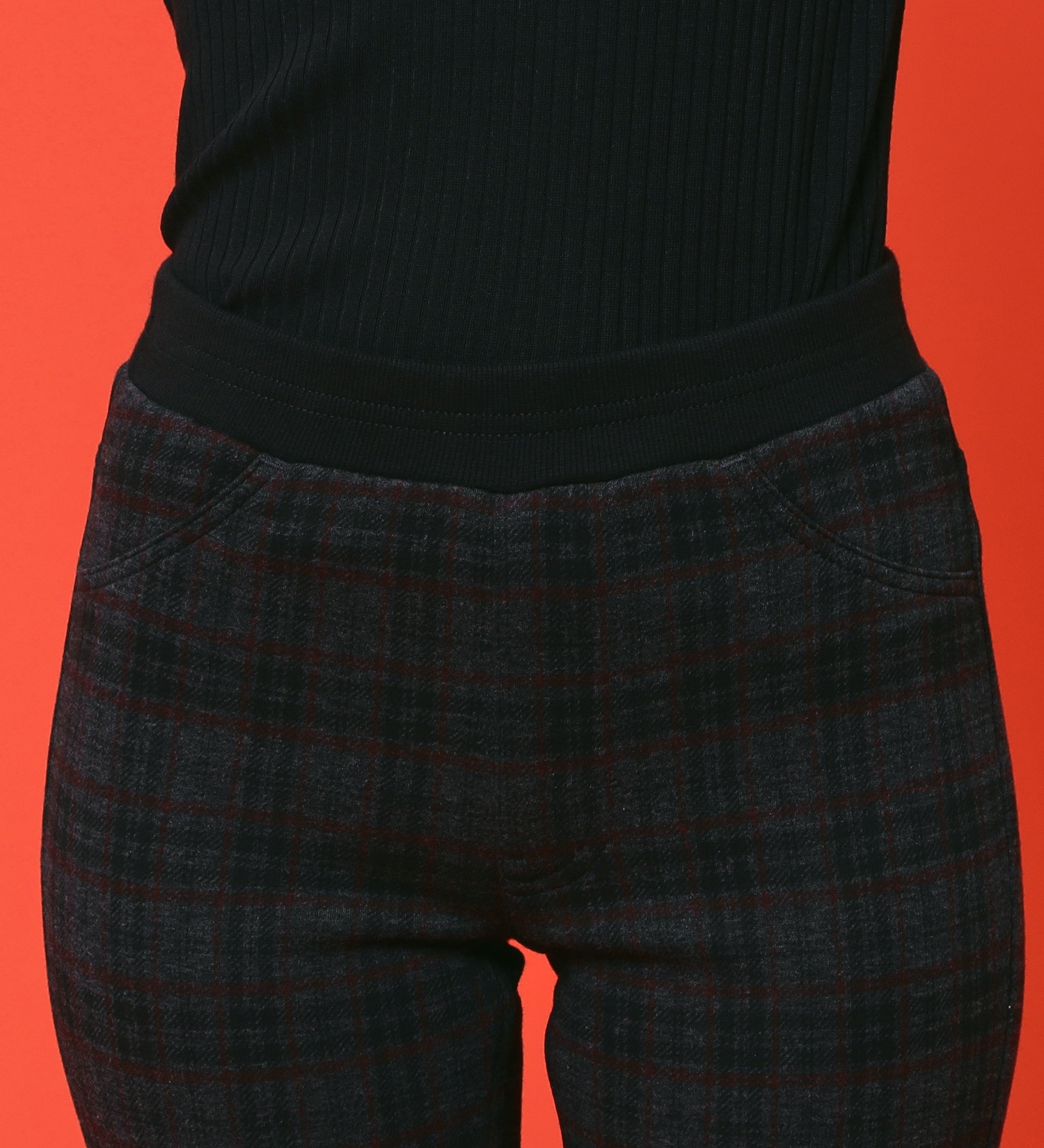 C17(シーセブンティーン)の【BLACKFRIDAY】C17 モコモコスキニーパンツ【暖】|パンツ/パンツ/レディース|チェック2