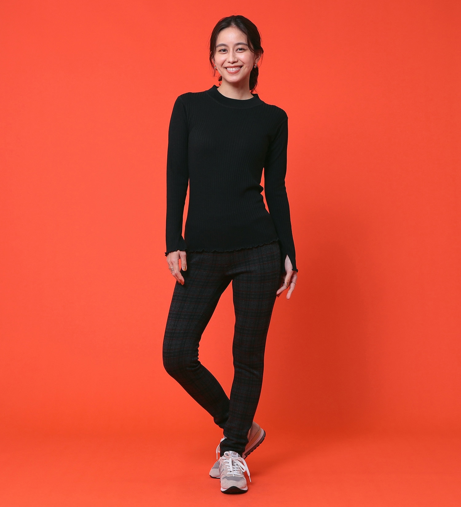 C17(シーセブンティーン)の【BLACKFRIDAY】C17 モコモコスキニーパンツ【暖】|パンツ/パンツ/レディース|チェック2