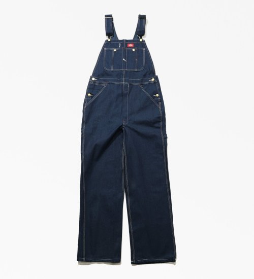 Dickies(ディッキーズ)のデニムビブオーバーオール "83294" (レングス32インチ)|オールインワン/サロペット/オーバーオール/メンズ|インディゴブルー