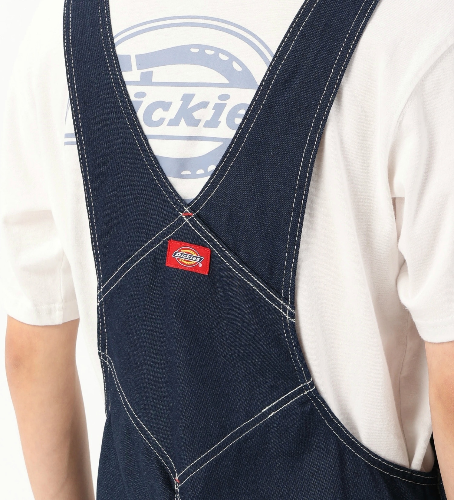 Dickies(ディッキーズ)のデニムビブオーバーオール "83294" (レングス32インチ)|オールインワン/サロペット/オーバーオール/メンズ|インディゴブルー