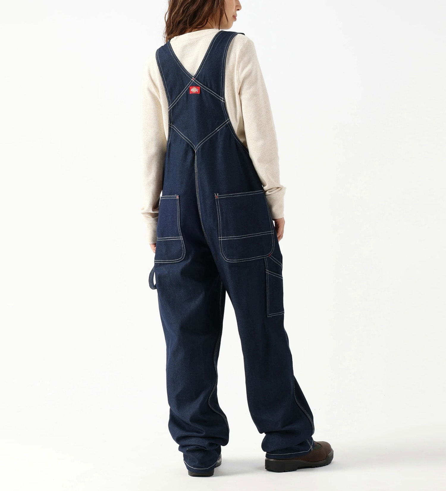 Dickies(ディッキーズ)のデニムビブオーバーオール "83294" (レングス32インチ)|オールインワン/サロペット/オーバーオール/メンズ|インディゴブルー