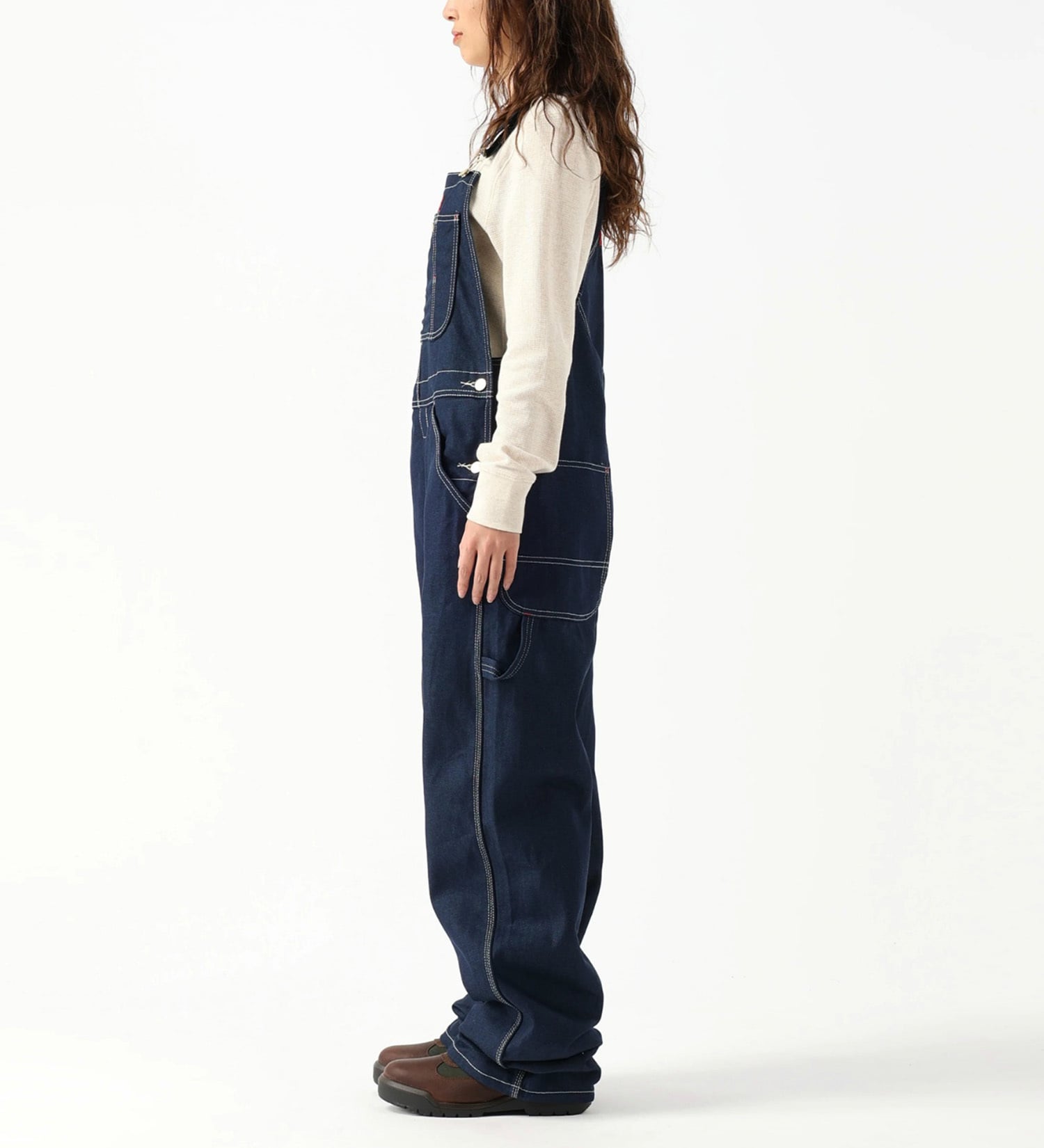 Dickies(ディッキーズ)のデニムビブオーバーオール "83294" (レングス32インチ)|オールインワン/サロペット/オーバーオール/メンズ|インディゴブルー