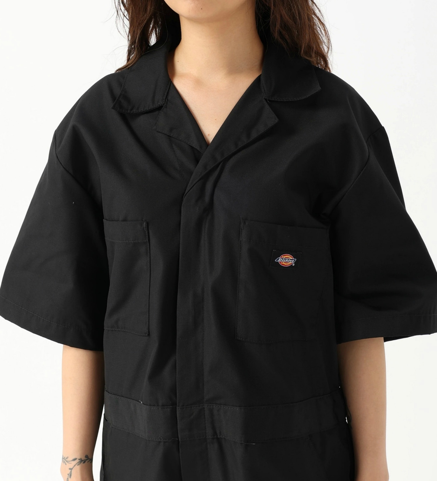 Dickies(ディッキーズ)のカバーオール 半袖 "33999"|オールインワン/つなぎ/オールインワン/メンズ|ブラック