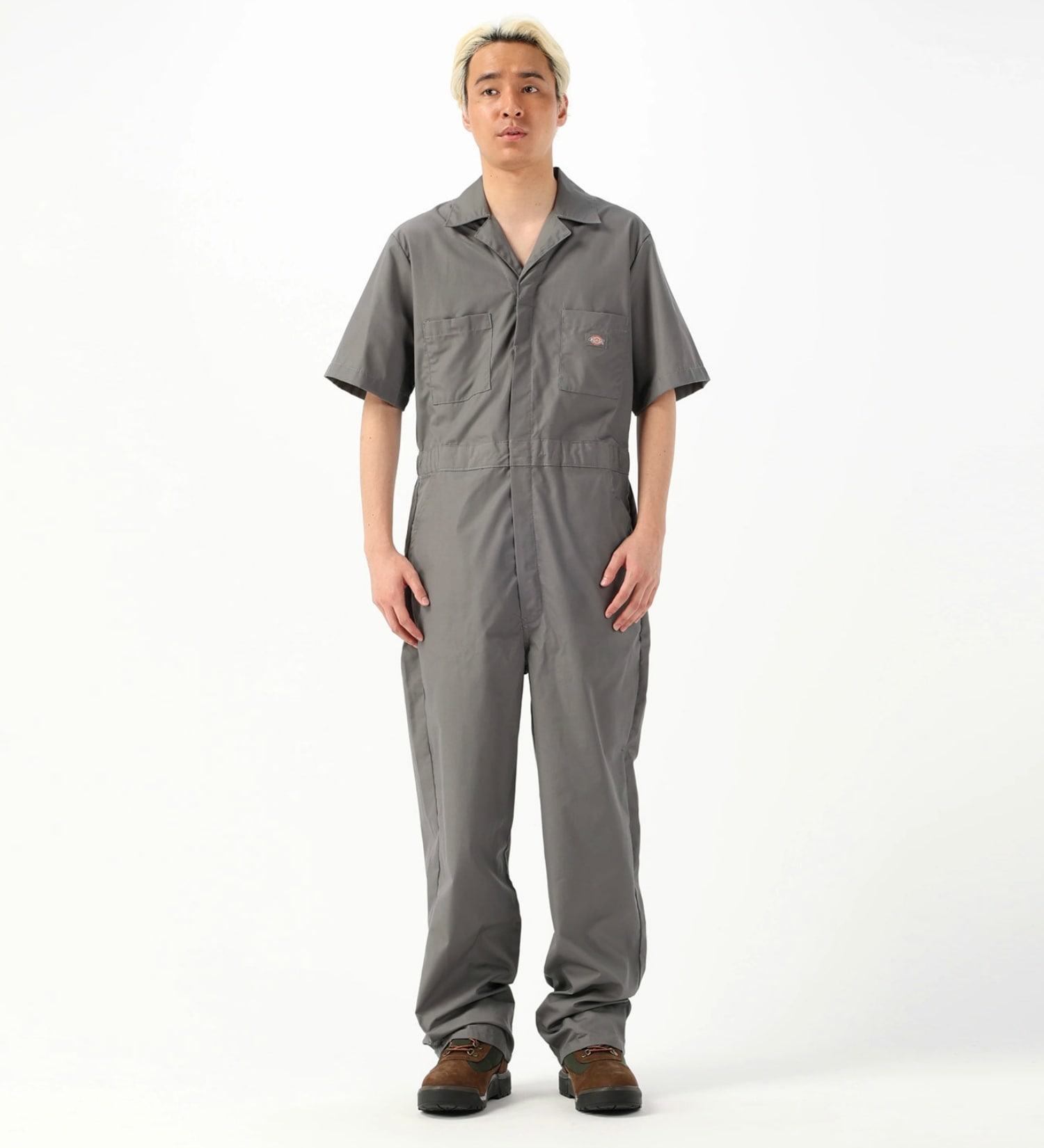 Dickies(ディッキーズ)のカバーオール 半袖 "33999"|オールインワン/つなぎ/オールインワン/メンズ|グレー