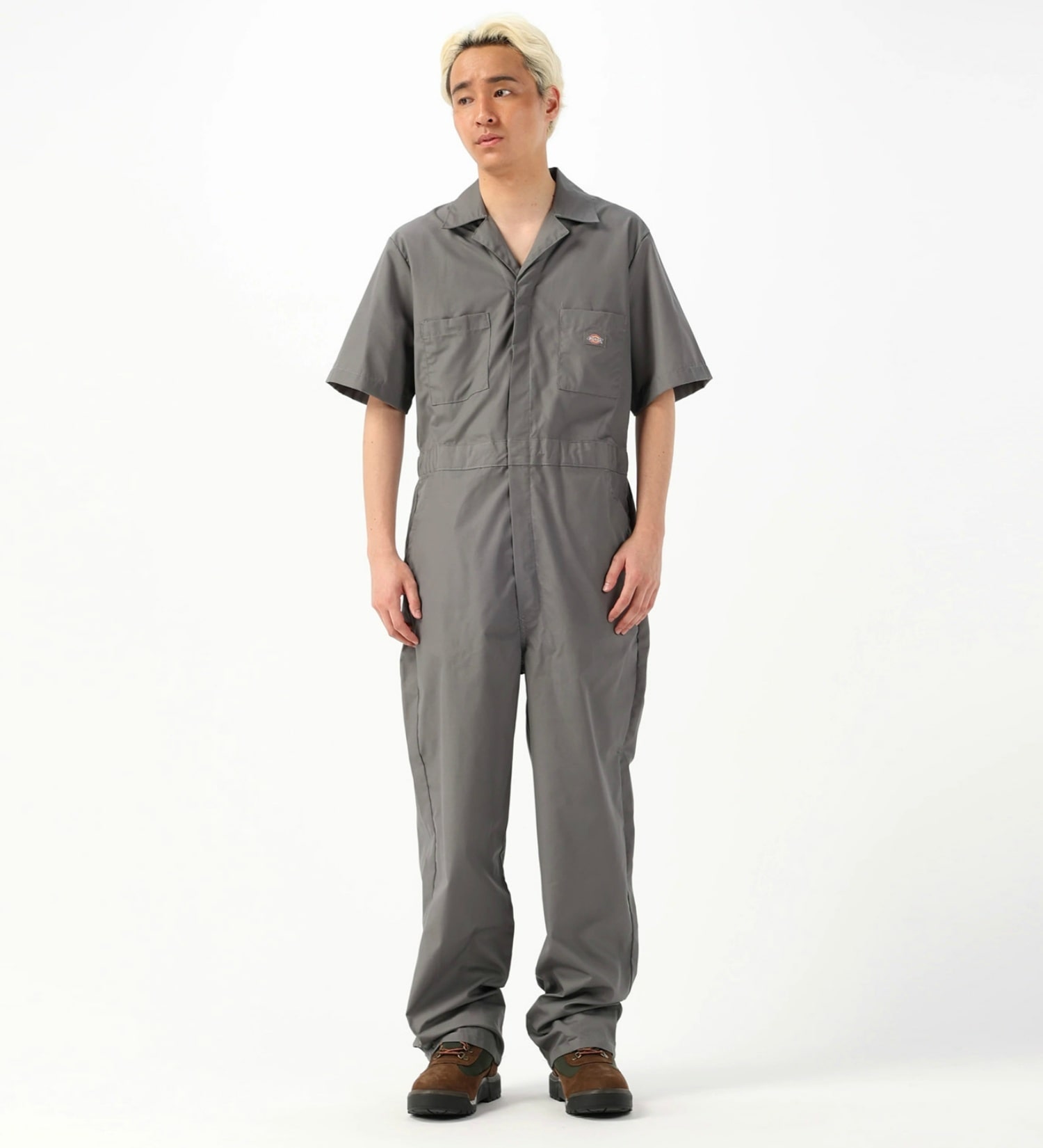 Dickies(ディッキーズ)のカバーオール 半袖 "33999"|オールインワン/つなぎ/オールインワン/メンズ|グレー