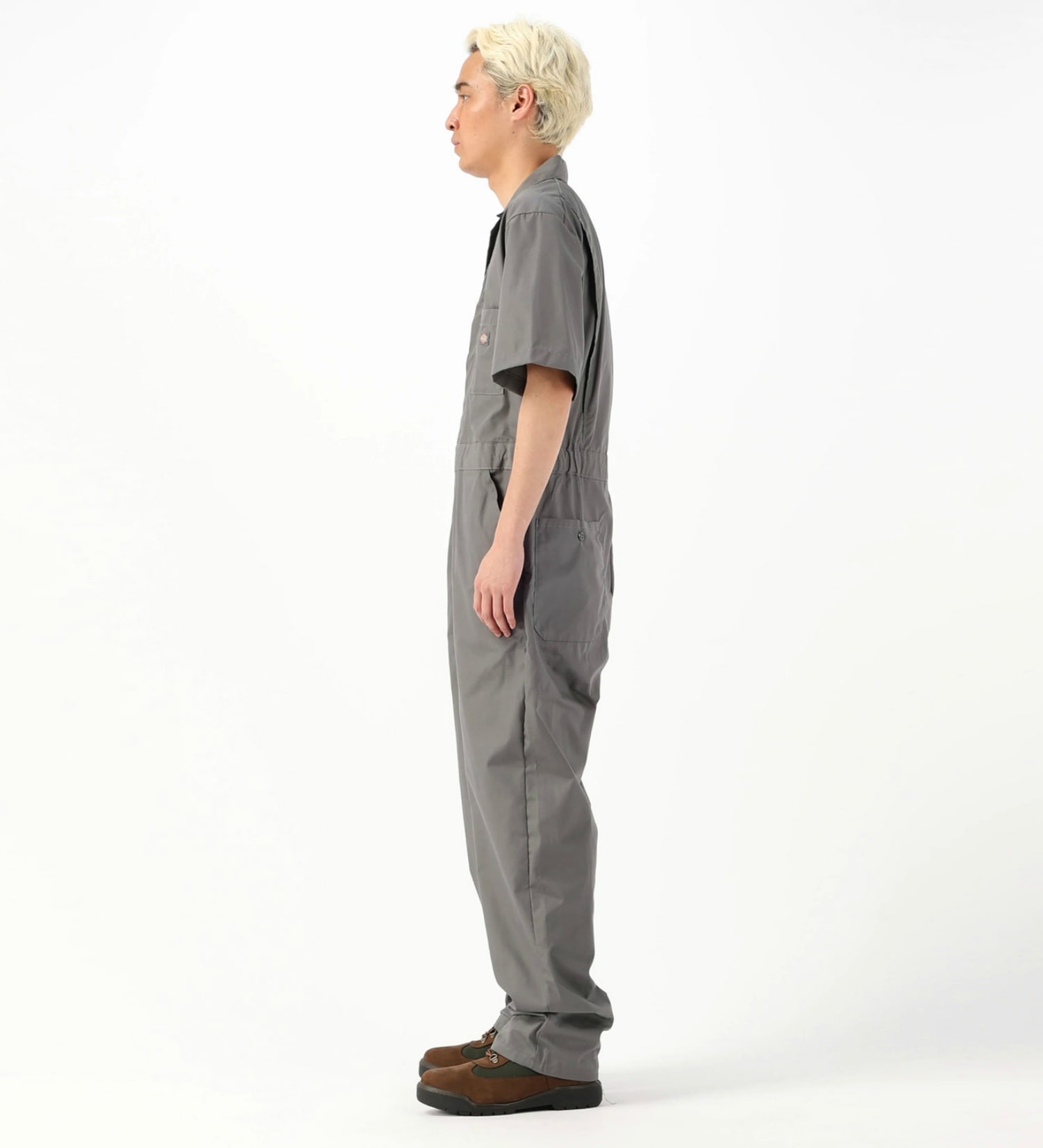 Dickies(ディッキーズ)のカバーオール 半袖 "33999"|オールインワン/つなぎ/オールインワン/メンズ|グレー