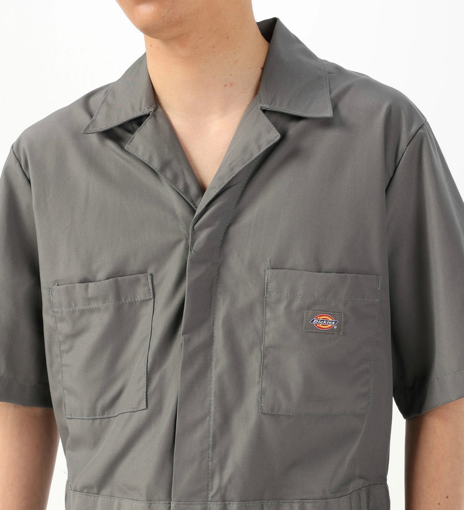 Dickies(ディッキーズ)のカバーオール 半袖 "33999"|オールインワン/つなぎ/オールインワン/メンズ|グレー