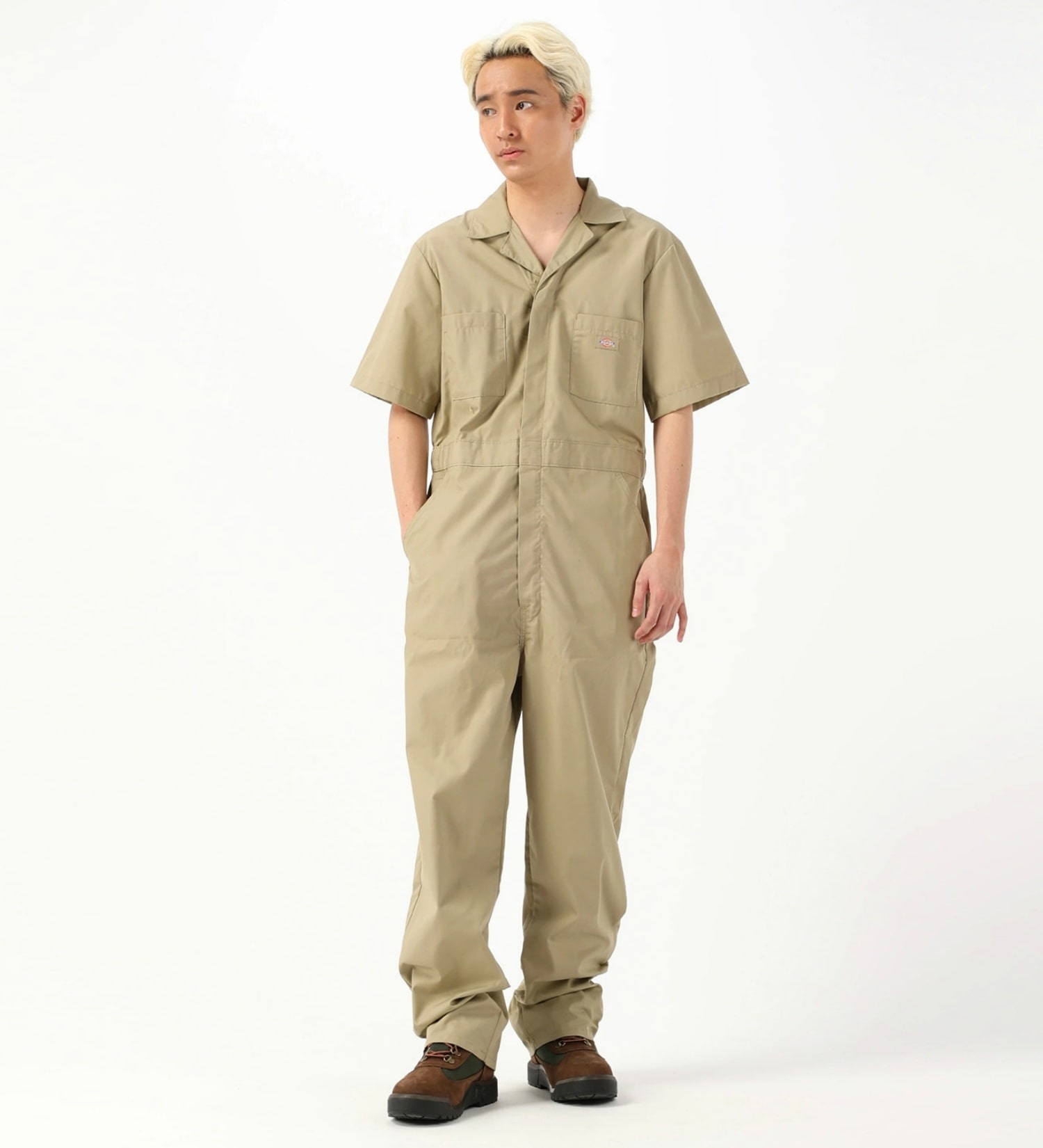 Dickies(ディッキーズ)のカバーオール 半袖 "33999"|オールインワン/つなぎ/オールインワン/メンズ|カーキ