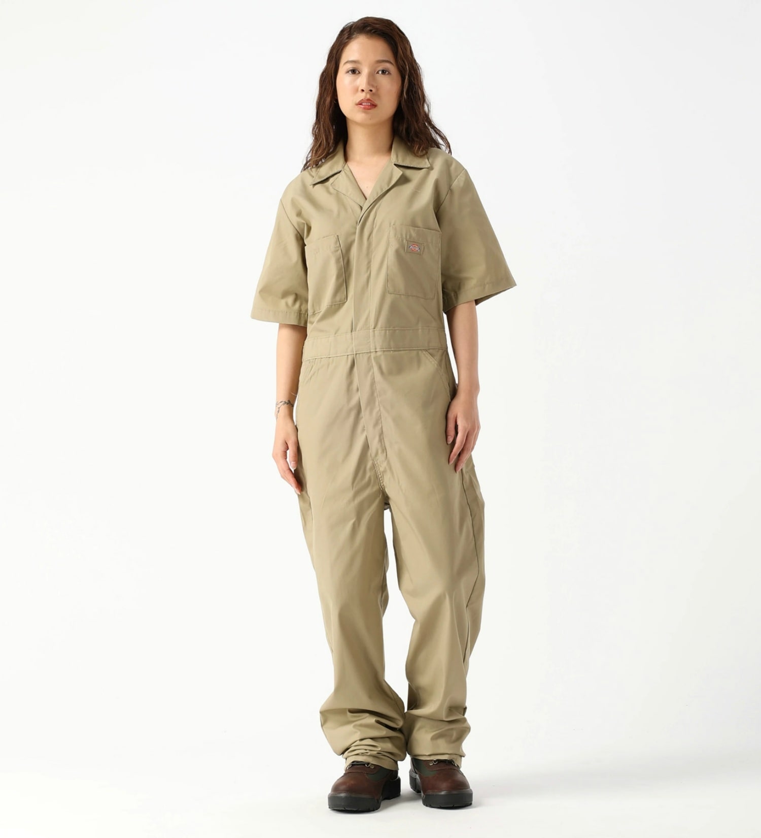 Dickies(ディッキーズ)のカバーオール 半袖 "33999"|オールインワン/つなぎ/オールインワン/メンズ|カーキ