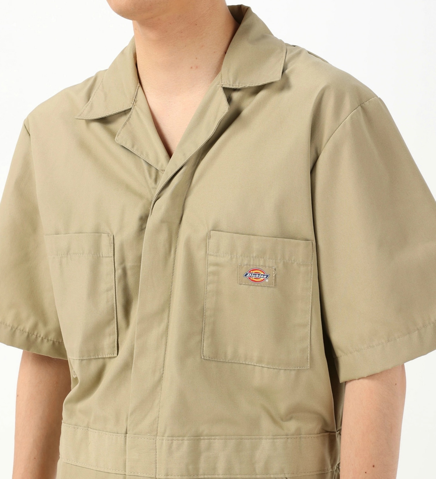 Dickies(ディッキーズ)のカバーオール 半袖 "33999"|オールインワン/つなぎ/オールインワン/メンズ|カーキ
