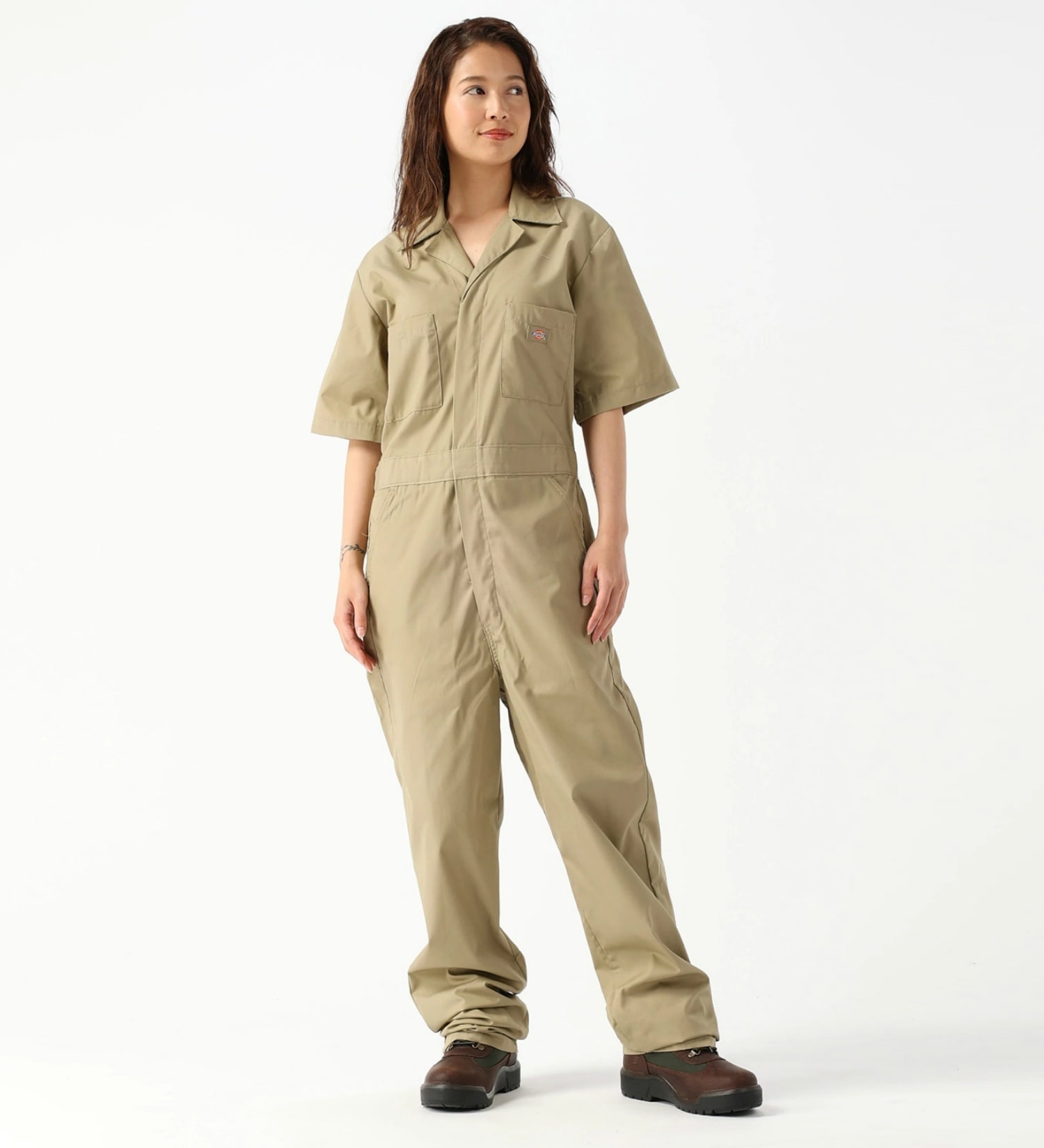 Dickies(ディッキーズ)のカバーオール 半袖 "33999"|オールインワン/つなぎ/オールインワン/メンズ|カーキ