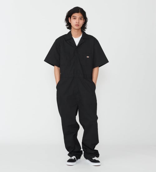 ショートスリーブカバーオール 半袖