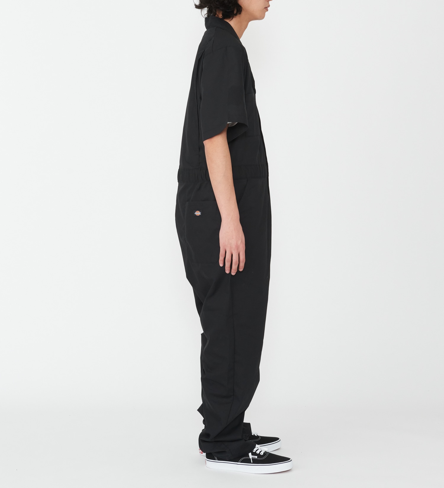 Dickies(ディッキーズ)のショートスリーブカバーオール 半袖|オールインワン/つなぎ/オールインワン/メンズ|ブラック