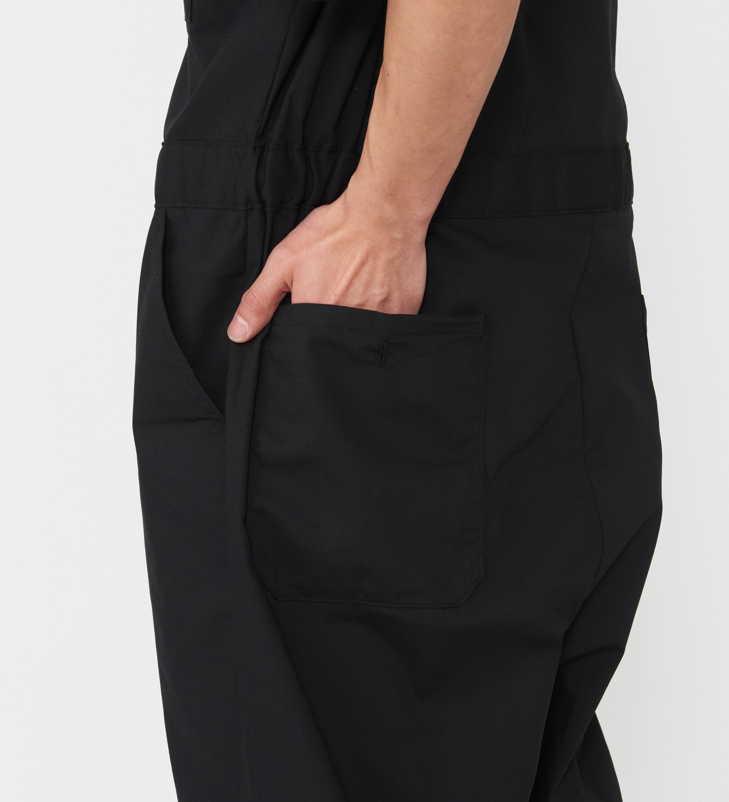 Dickies(ディッキーズ)のショートスリーブカバーオール 半袖|オールインワン/つなぎ/オールインワン/メンズ|ブラック