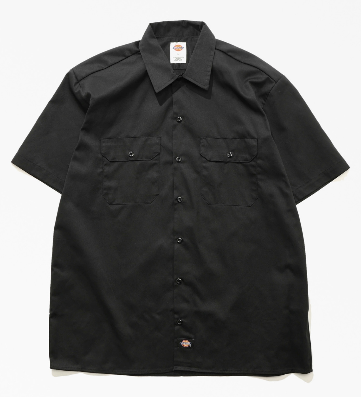 Dickies(ディッキーズ)のワークシャツ 半袖 "1574"|トップス/シャツ/ブラウス/メンズ|ブラック
