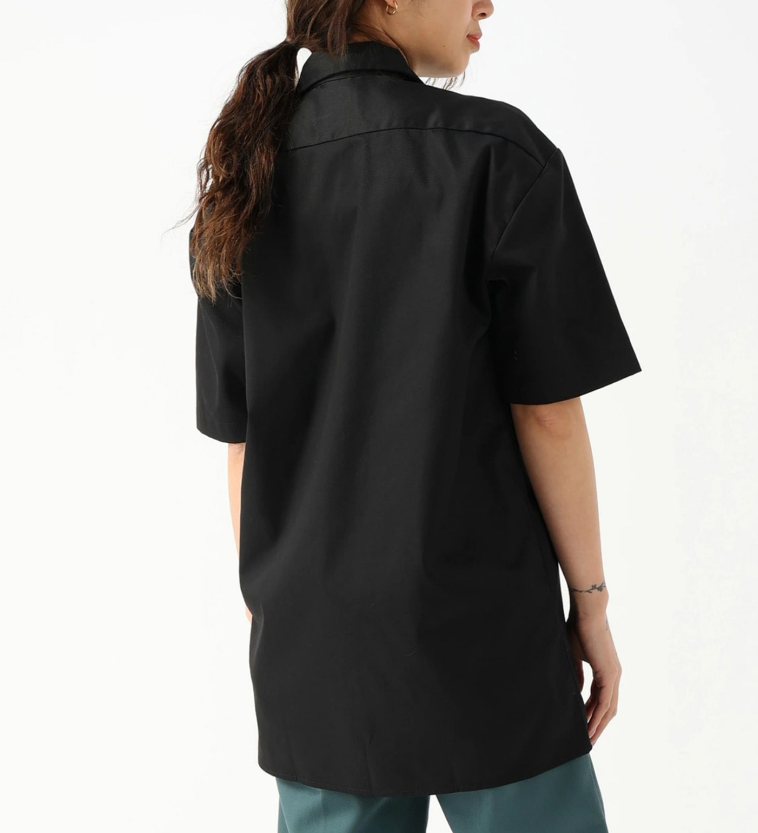 Dickies(ディッキーズ)のワークシャツ 半袖 "1574"|トップス/シャツ/ブラウス/メンズ|ブラック