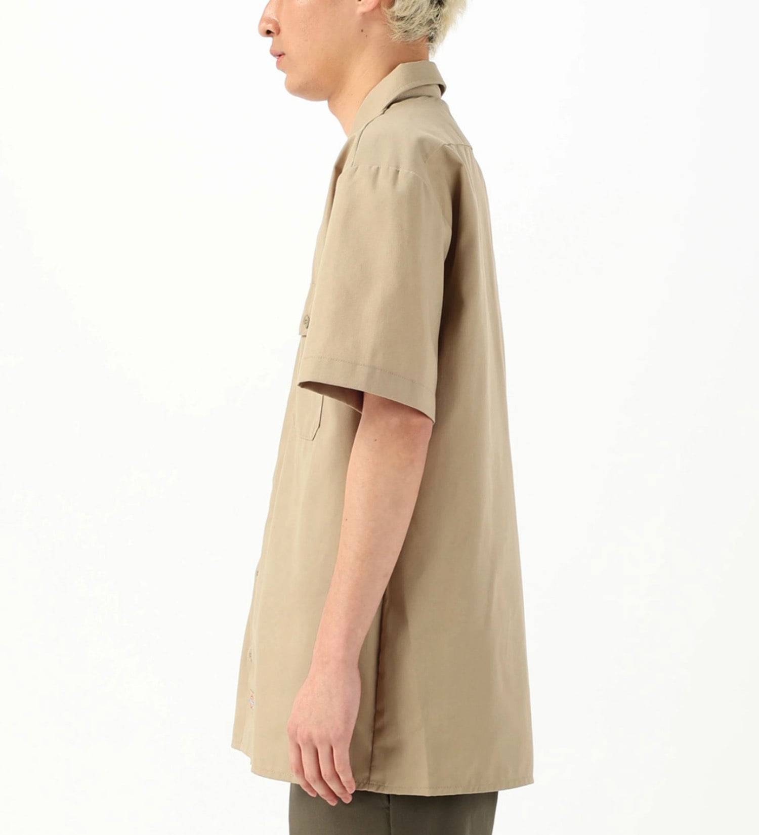 Dickies(ディッキーズ)のワークシャツ 半袖 "1574"|トップス/シャツ/ブラウス/メンズ|サンドベージュ