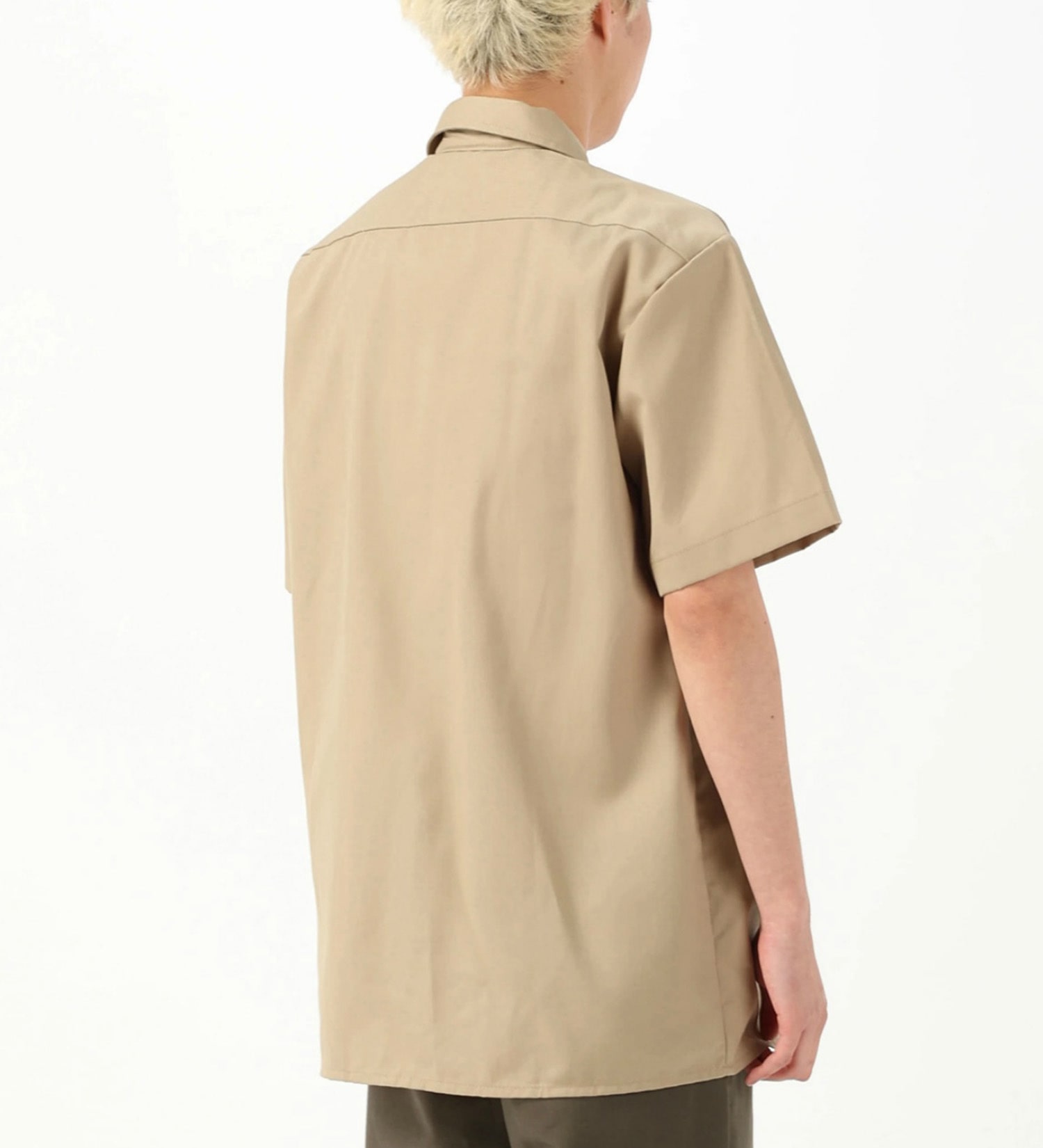 Dickies(ディッキーズ)のワークシャツ 半袖 "1574"|トップス/シャツ/ブラウス/メンズ|サンドベージュ