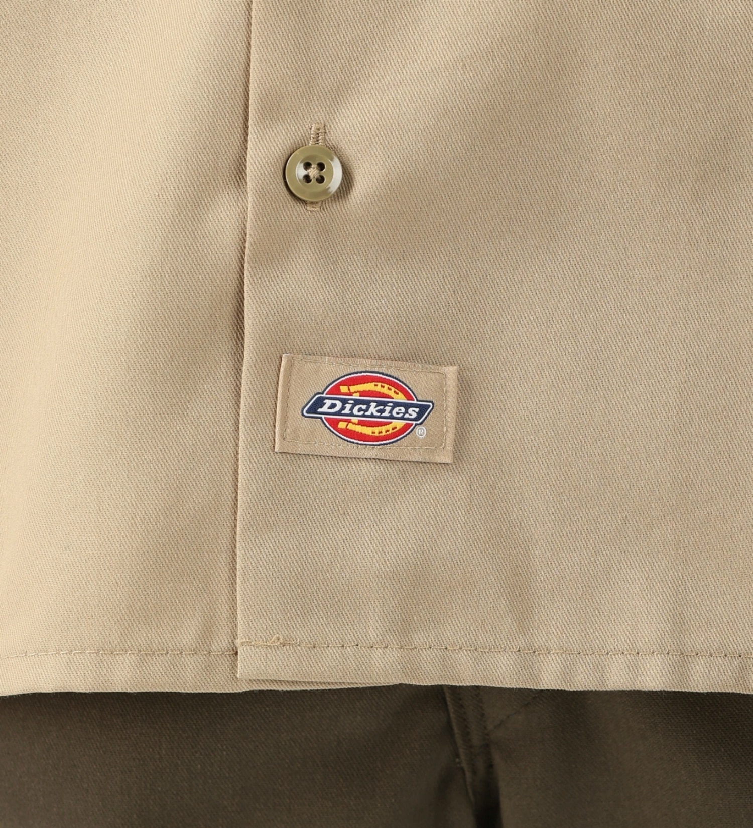 Dickies(ディッキーズ)のワークシャツ 半袖 "1574"|トップス/シャツ/ブラウス/メンズ|サンドベージュ