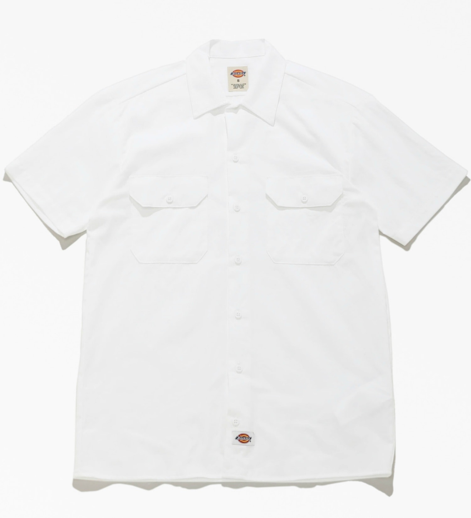 Dickies(ディッキーズ)のワークシャツ 半袖 "1574"|トップス/シャツ/ブラウス/メンズ|ホワイト