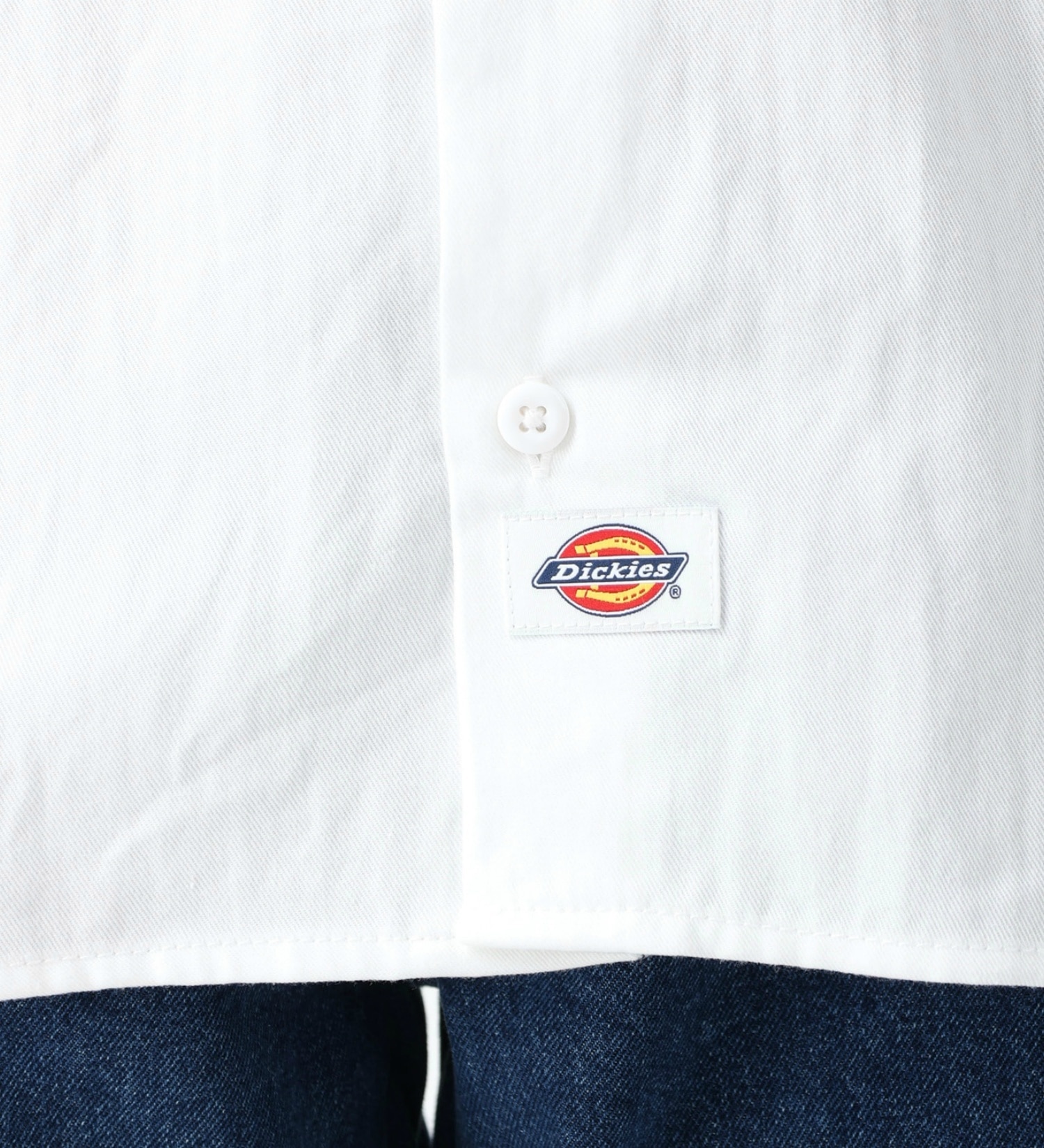 Dickies(ディッキーズ)のワークシャツ 半袖 "1574"|トップス/シャツ/ブラウス/メンズ|ホワイト