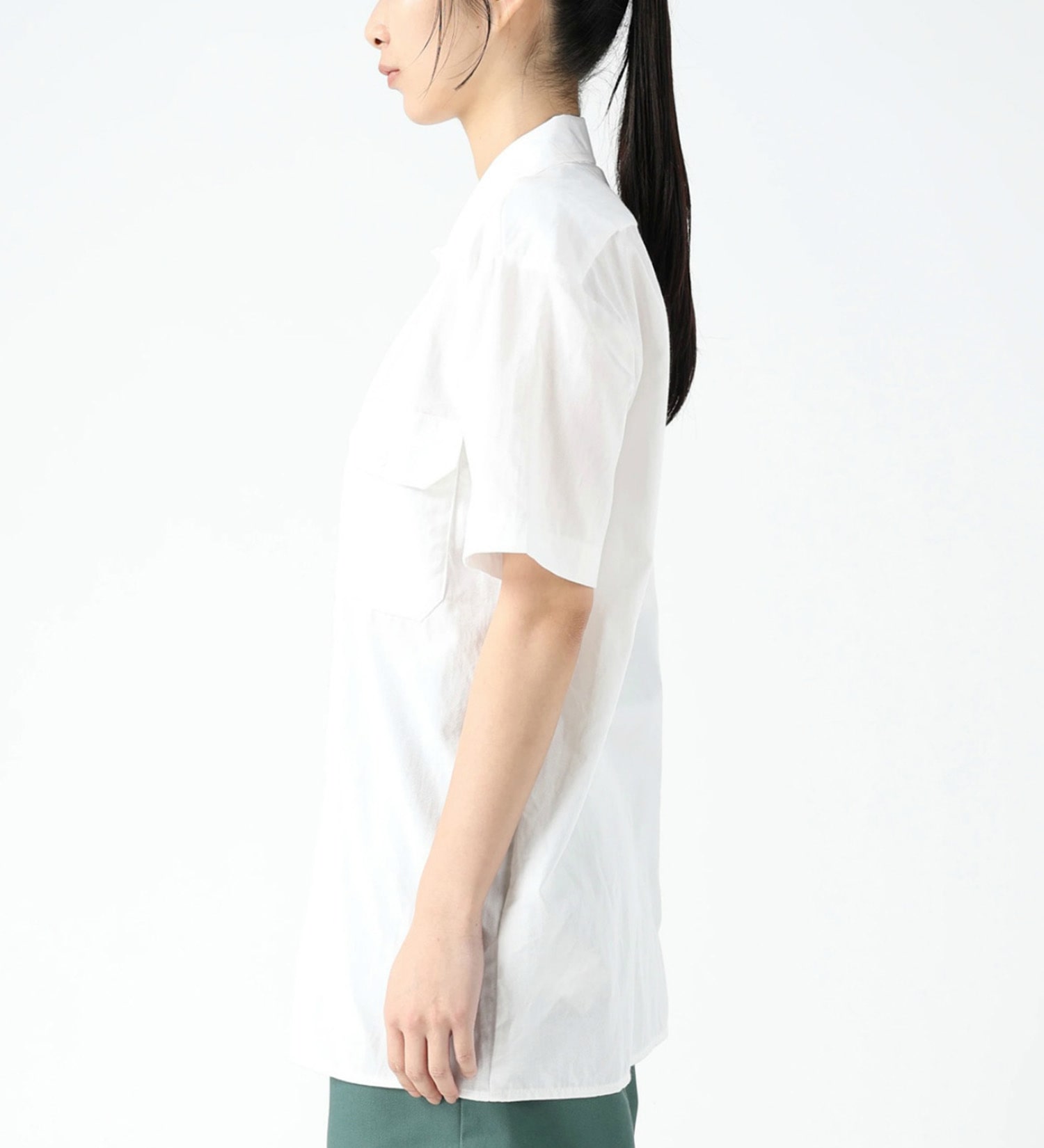 Dickies(ディッキーズ)のワークシャツ 半袖 "1574"|トップス/シャツ/ブラウス/メンズ|ホワイト