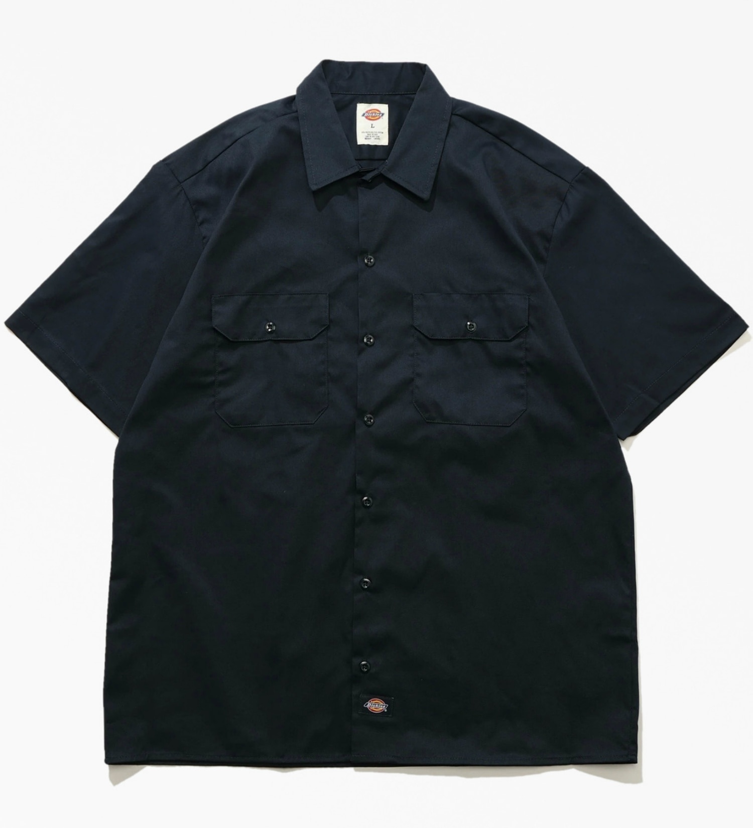 Dickies(ディッキーズ)のワークシャツ 半袖 "1574"|トップス/シャツ/ブラウス/メンズ|ネイビー