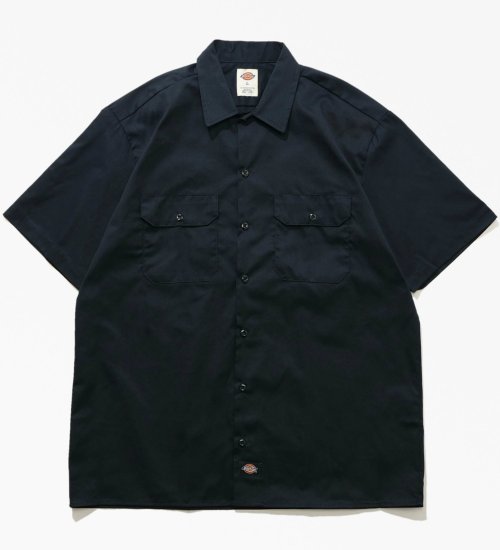 Dickies(ディッキーズ)のワークシャツ 半袖 "1574"|トップス/シャツ/ブラウス/メンズ|ネイビー