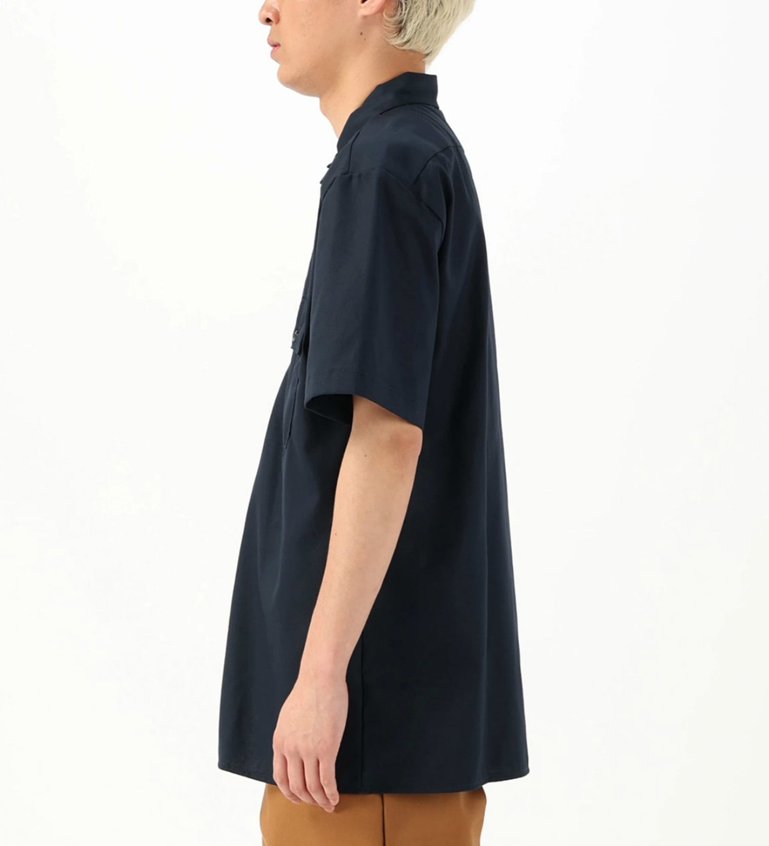 Dickies(ディッキーズ)のワークシャツ 半袖 "1574"|トップス/シャツ/ブラウス/メンズ|ネイビー