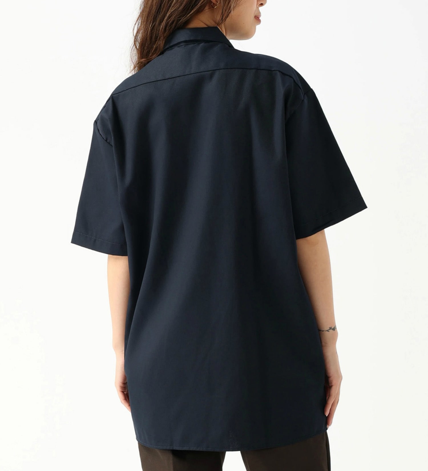 Dickies(ディッキーズ)のワークシャツ 半袖 "1574"|トップス/シャツ/ブラウス/メンズ|ネイビー
