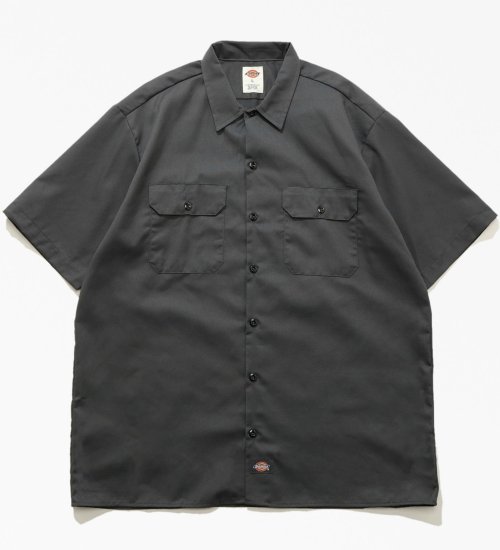 Dickies(ディッキーズ)のワークシャツ 半袖 "1574"|トップス/シャツ/ブラウス/レディース|チャコール