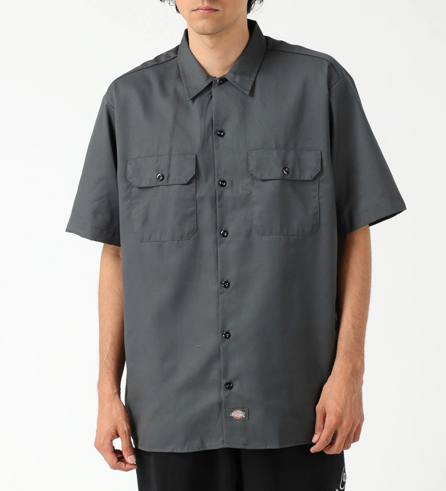 Dickies(ディッキーズ)のワークシャツ 半袖 "1574"|トップス/シャツ/ブラウス/メンズ|チャコール