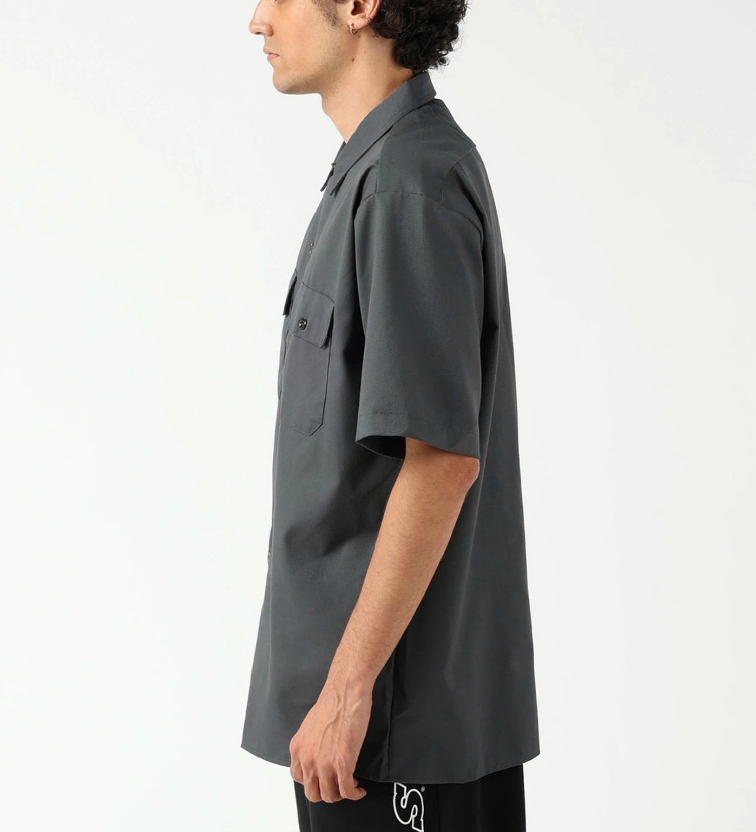 Dickies(ディッキーズ)のワークシャツ 半袖 "1574"|トップス/シャツ/ブラウス/メンズ|チャコール