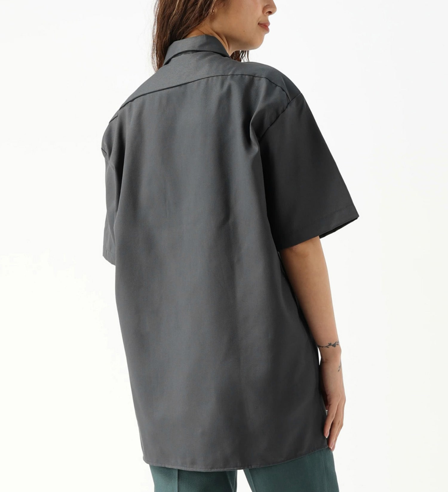 Dickies(ディッキーズ)のワークシャツ 半袖 "1574"|トップス/シャツ/ブラウス/メンズ|チャコール