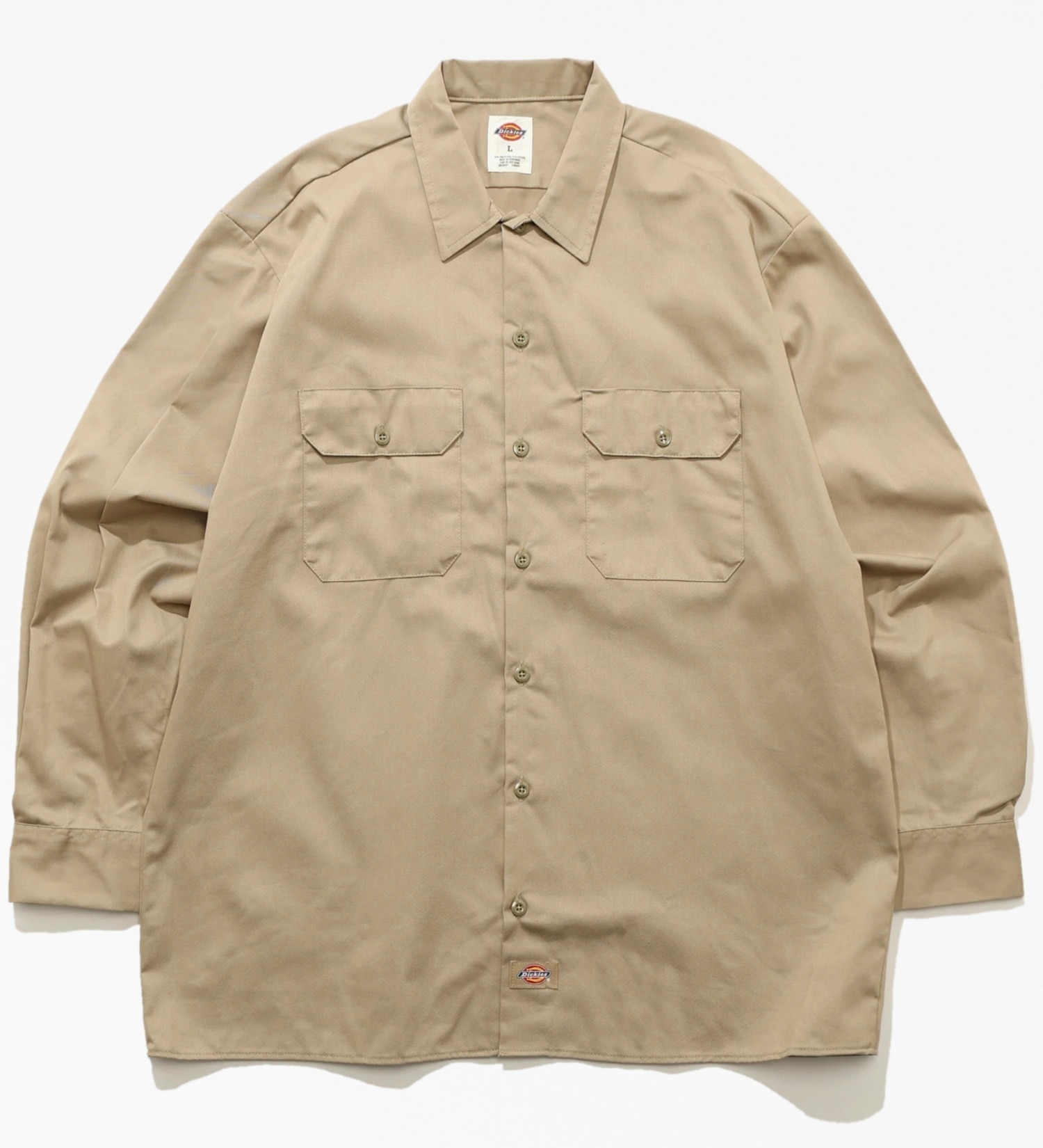 Dickies(ディッキーズ)のワークシャツ 長袖 "574"|トップス/シャツ/ブラウス/メンズ|サンドベージュ