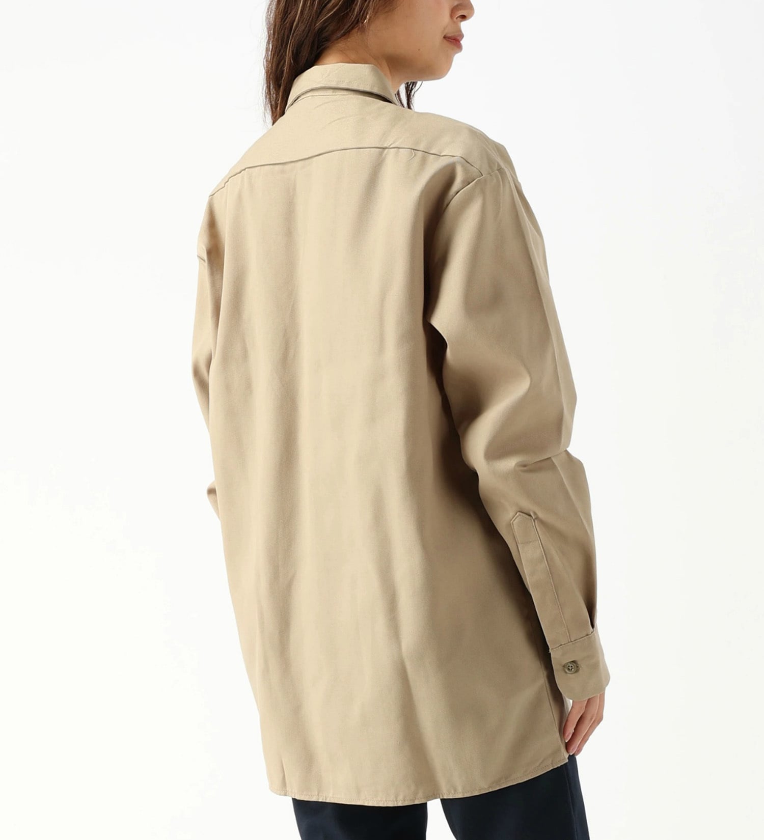 Dickies(ディッキーズ)のワークシャツ 長袖 "574"|トップス/シャツ/ブラウス/メンズ|サンドベージュ