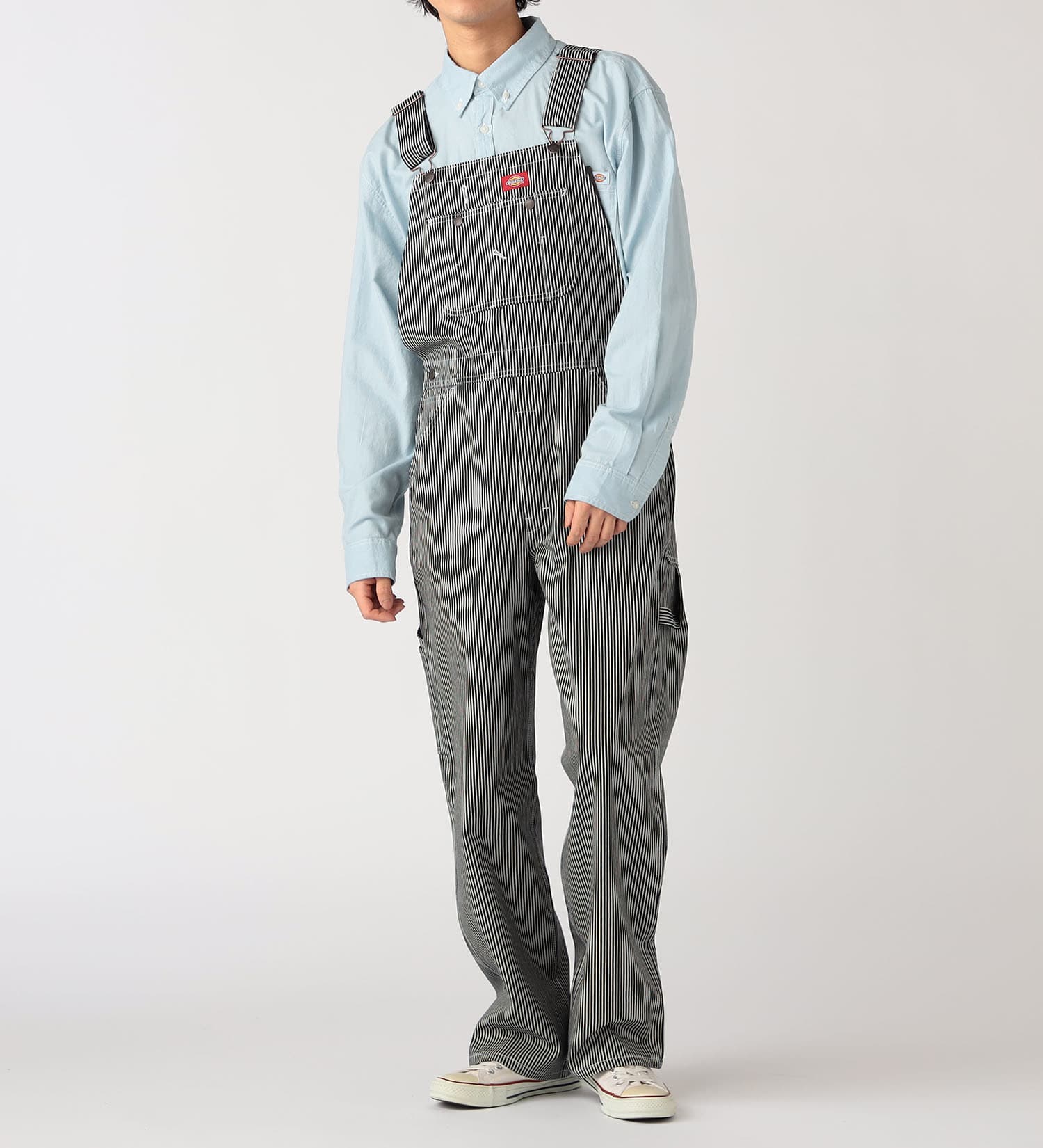 Dickies(ディッキーズ)のヒッコリーオーバーオール|オールインワン/サロペット/オーバーオール/メンズ|ヒッコリー