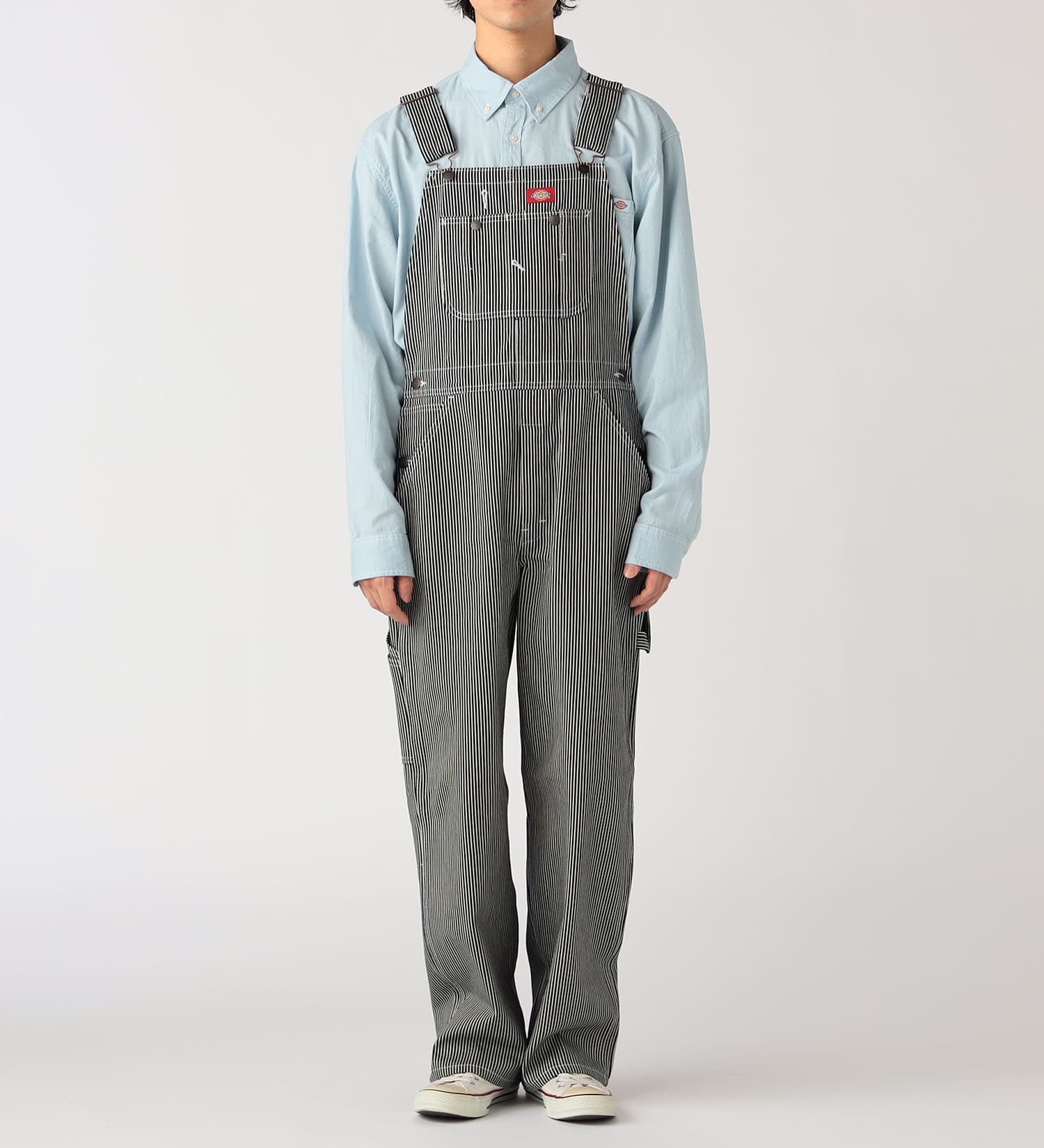 Dickies(ディッキーズ)のヒッコリーオーバーオール|オールインワン/サロペット/オーバーオール/メンズ|ヒッコリー
