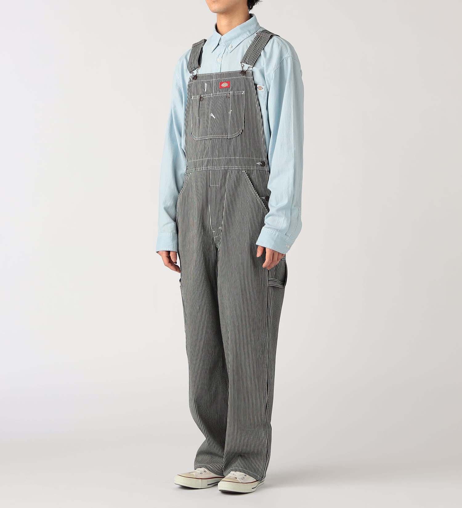 Dickies(ディッキーズ)のヒッコリーオーバーオール|オールインワン/サロペット/オーバーオール/メンズ|ヒッコリー