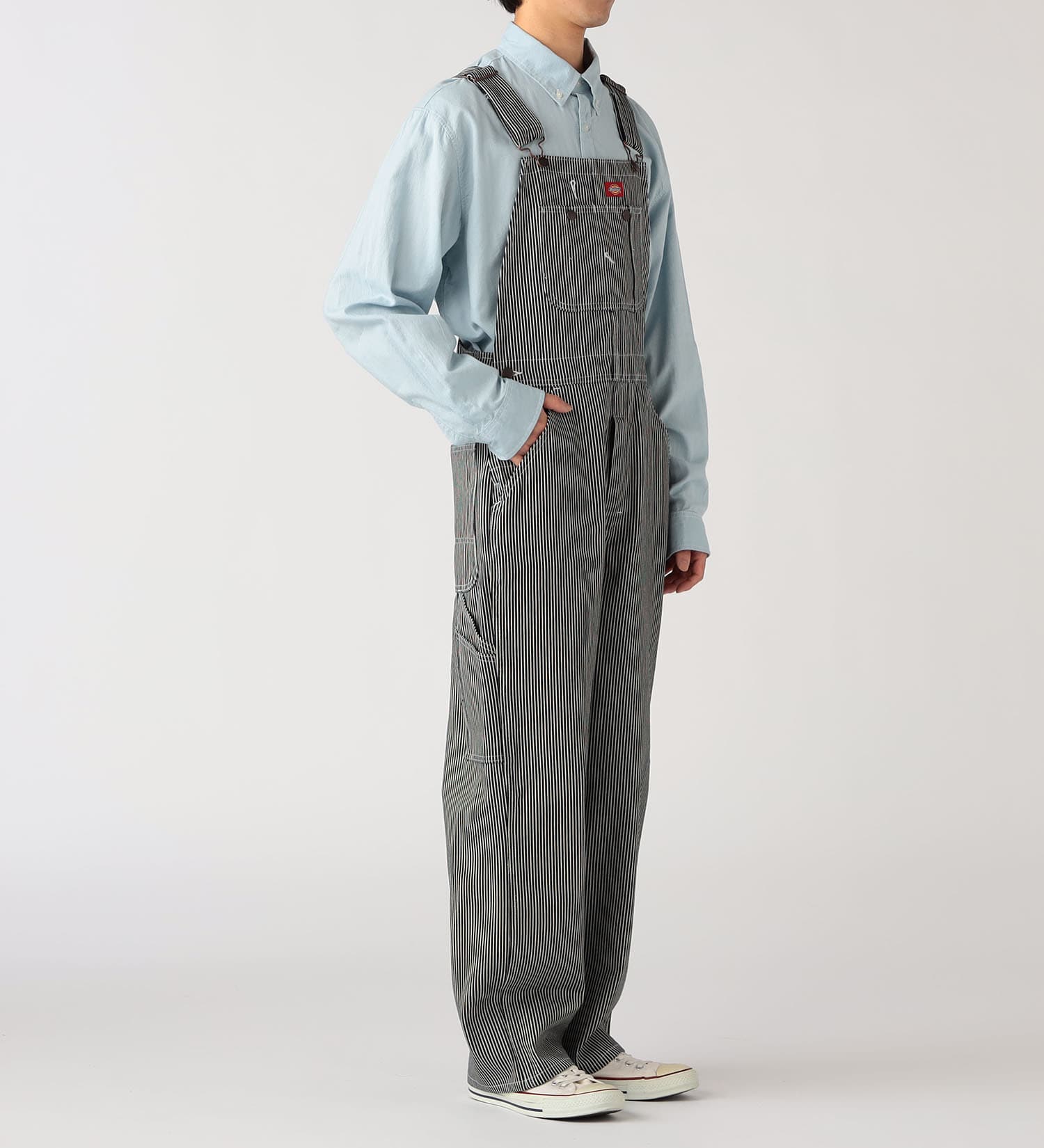Dickies(ディッキーズ)のヒッコリーオーバーオール|オールインワン/サロペット/オーバーオール/メンズ|ヒッコリー
