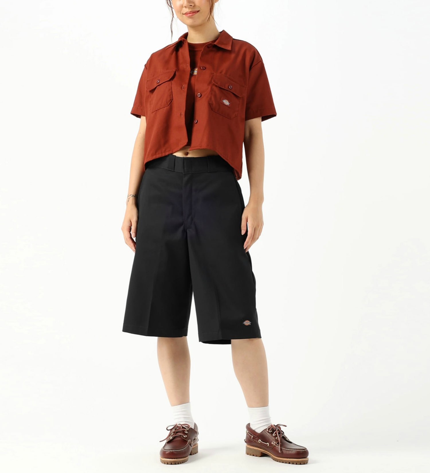 Dickies(ディッキーズ)の13" ワークショーツ ルーズフィット "42283"|パンツ/パンツ/メンズ|ブラック