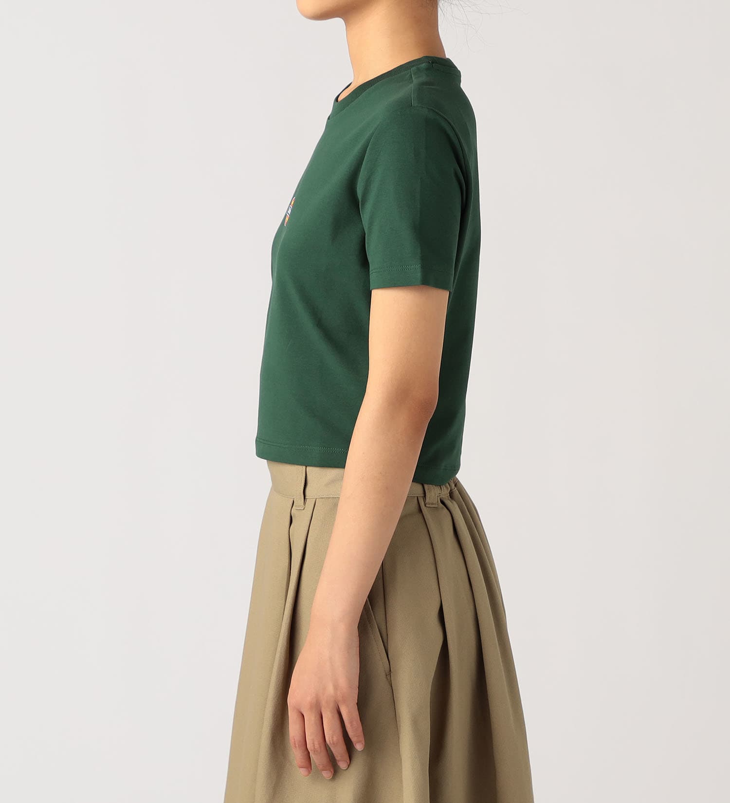 Dickies(ディッキーズ)のメイプルバレーTシャツ|トップス/Tシャツ/カットソー/レディース|グリーン
