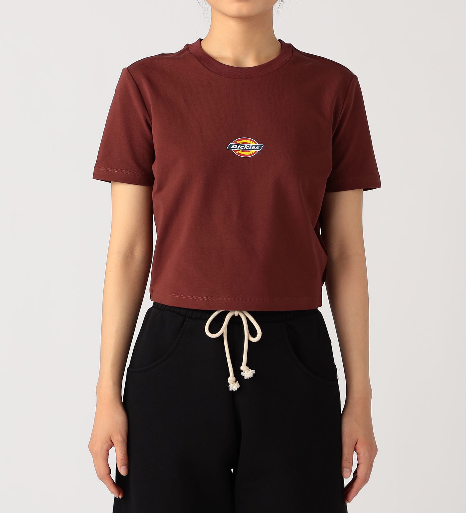 Dickies(ディッキーズ)のメイプルバレーTシャツ|トップス/Tシャツ/カットソー/レディース|ワインレッド