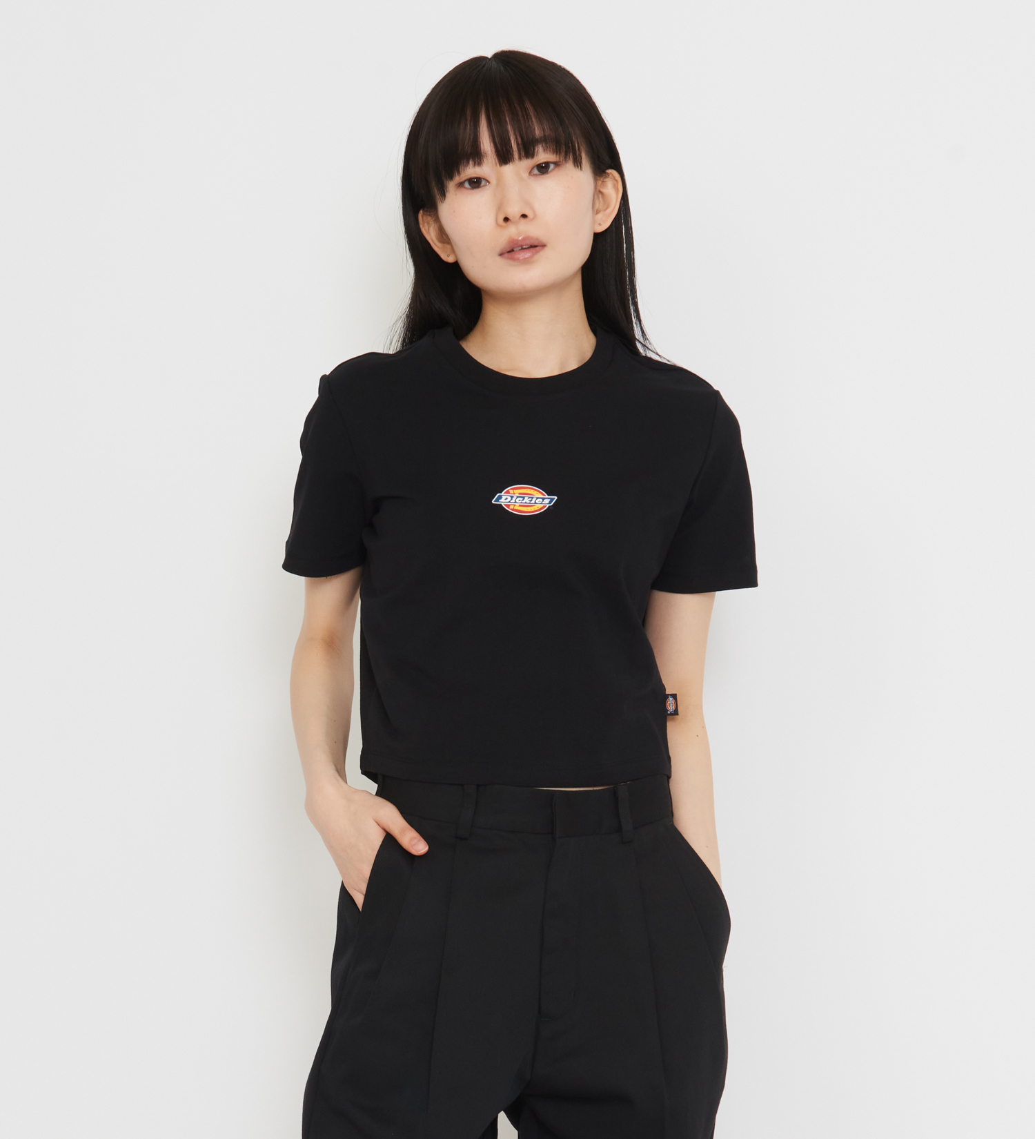 Dickies(ディッキーズ)のメープルバレーTシャツ 半袖|トップス/Tシャツ/カットソー/レディース|ブラック