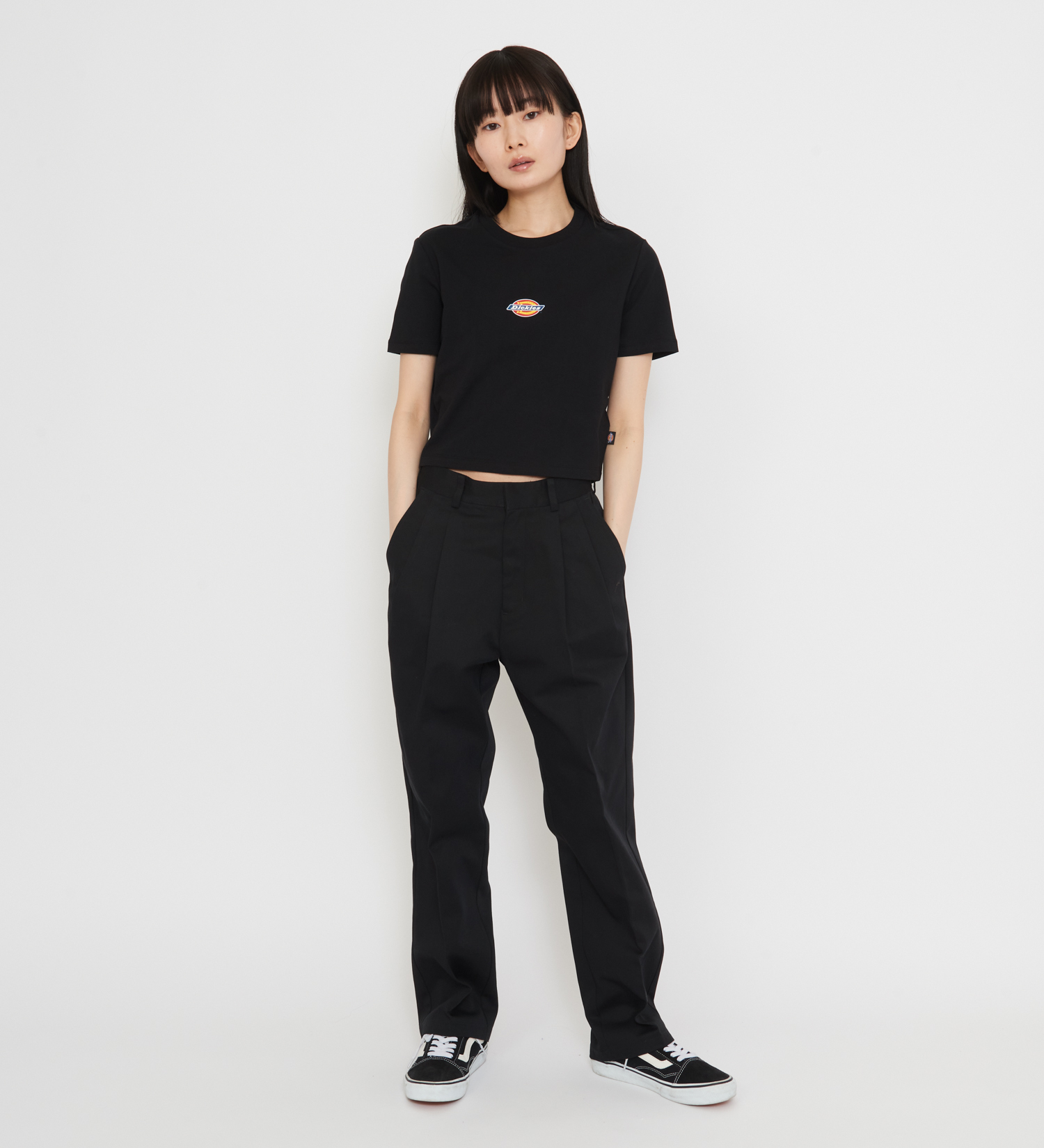 Dickies(ディッキーズ)のメープルバレーTシャツ 半袖|トップス/Tシャツ/カットソー/レディース|ブラック