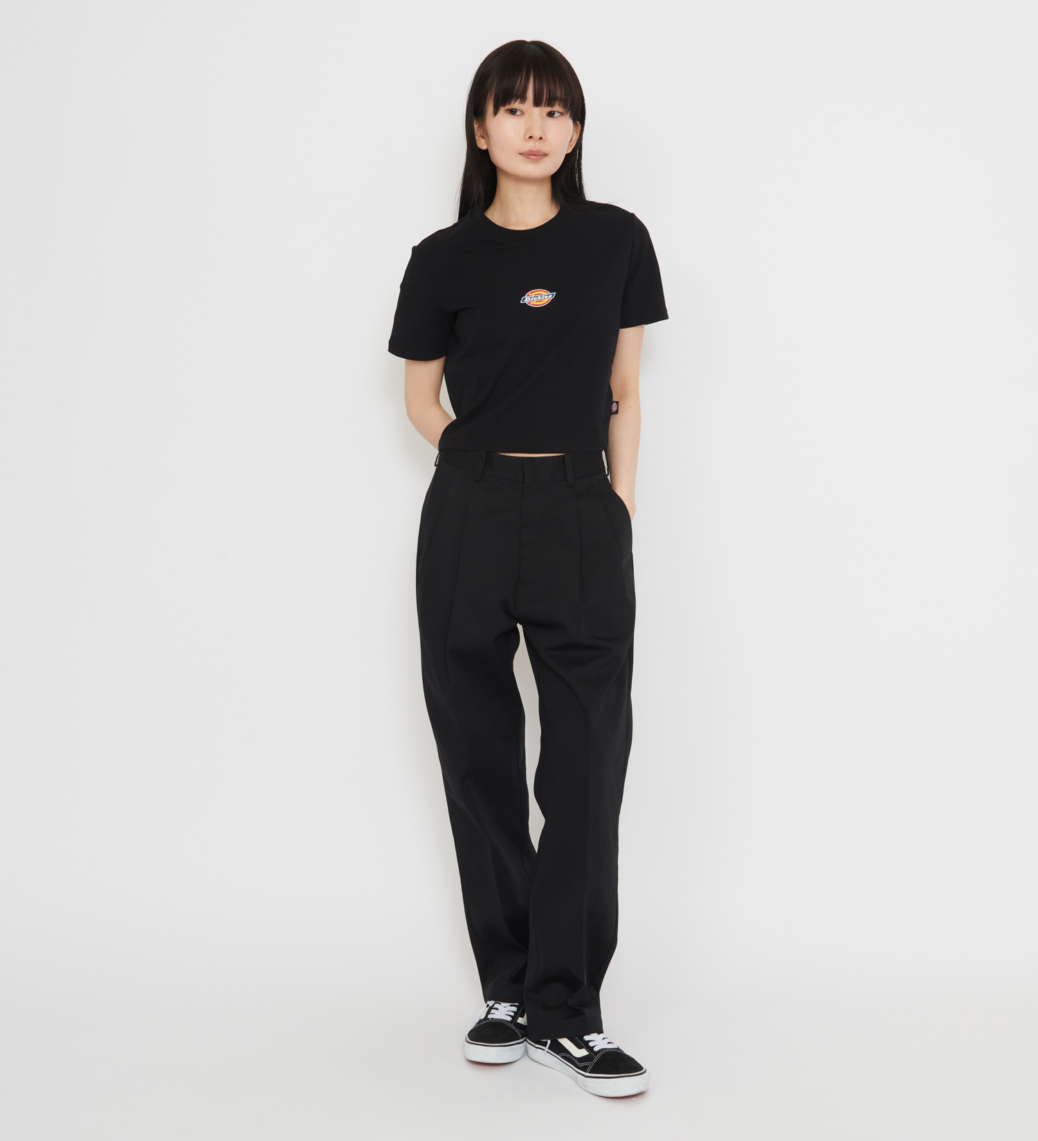 Dickies(ディッキーズ)のメープルバレーTシャツ 半袖|トップス/Tシャツ/カットソー/レディース|ブラック