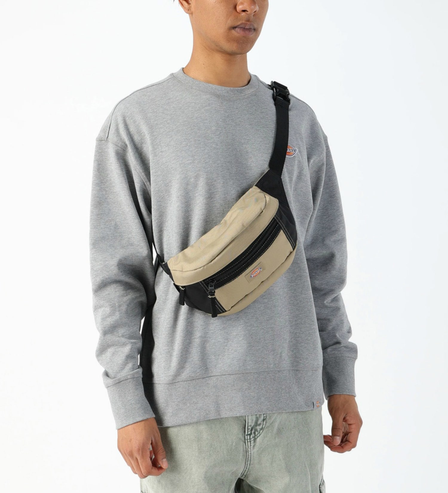 Dickies(ディッキーズ)のコーデュラ アッシュビル ポーチ ウエストバッグ|バッグ/ボディバッグ/ウェストポーチ/メンズ|サンドベージュ