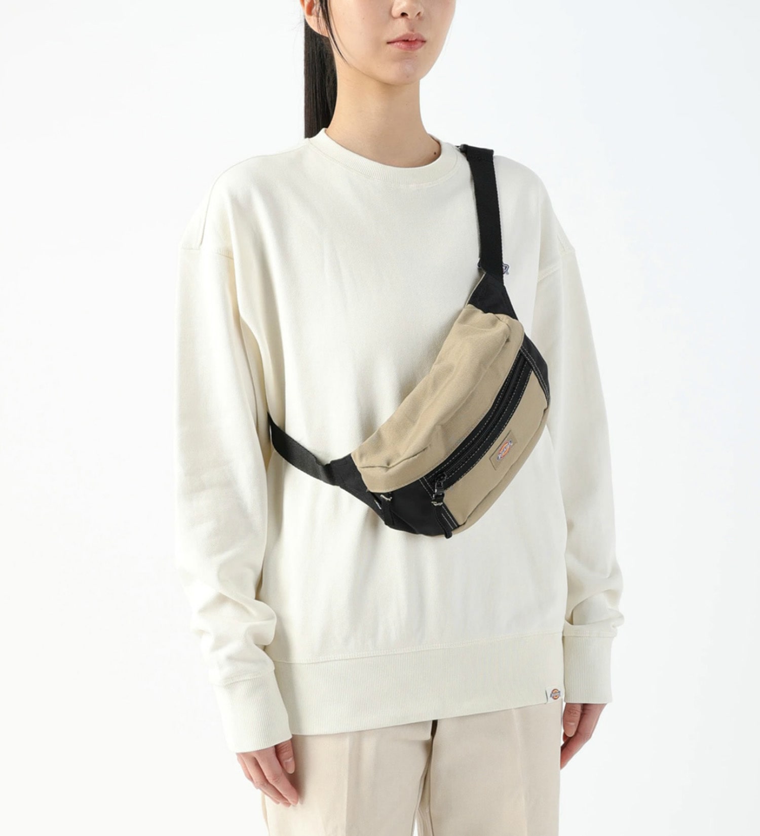 Dickies(ディッキーズ)のコーデュラ アッシュビル ポーチ ウエストバッグ|バッグ/ボディバッグ/ウェストポーチ/メンズ|サンドベージュ
