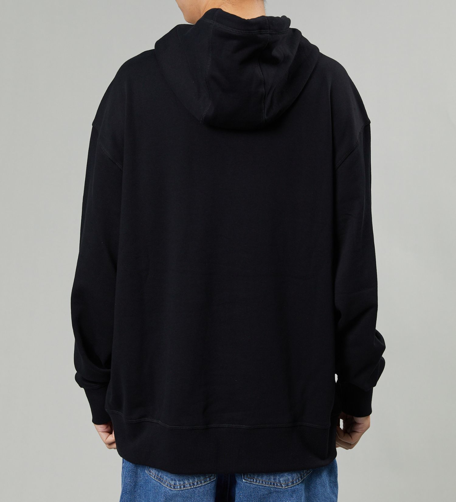 Dickies(ディッキーズ)のフレンチ テリー　スモールバッジ ロゴ　フーディー|トップス/パーカー/メンズ|ブラック