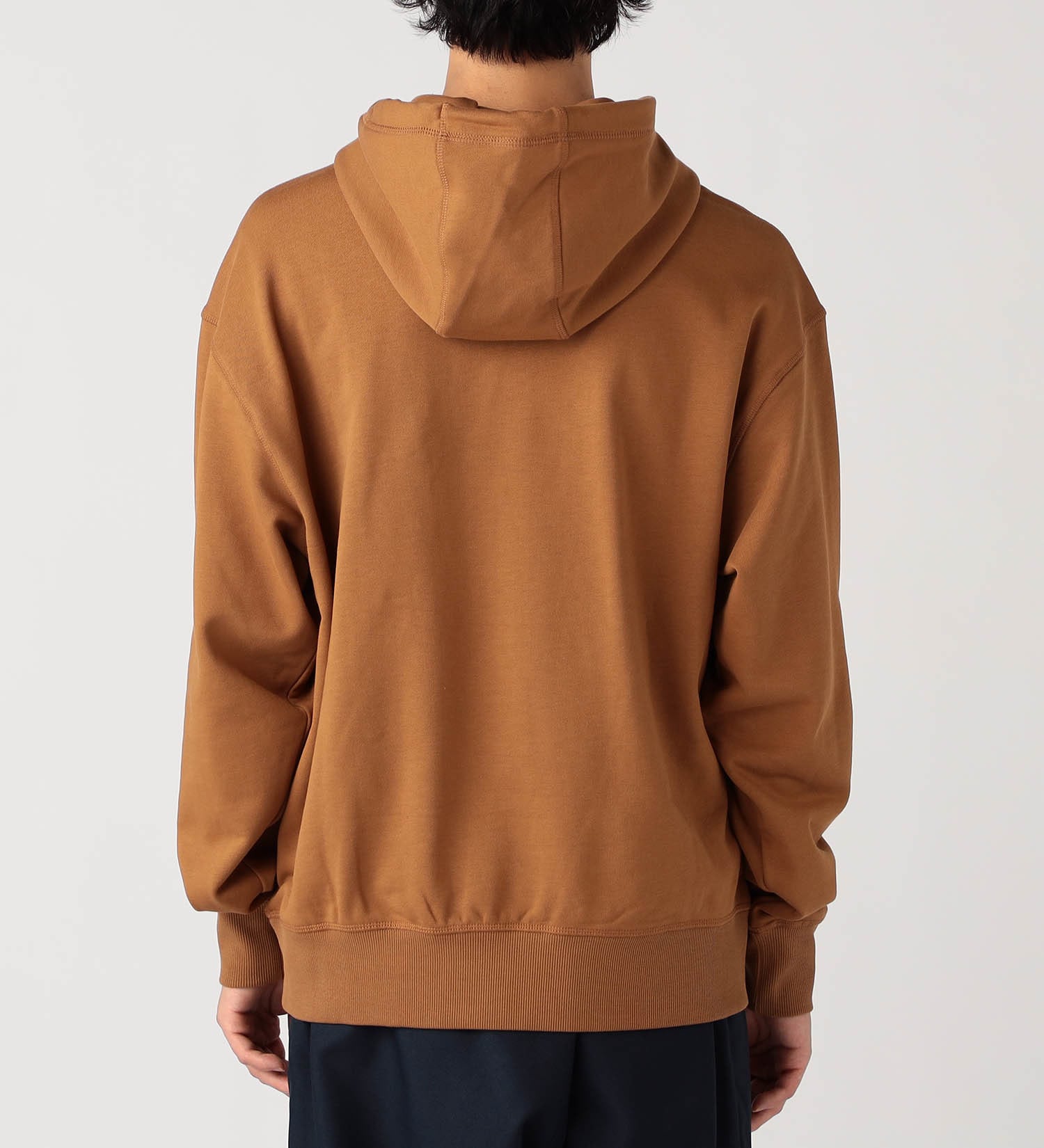 Dickies(ディッキーズ)のフレンチ テリー スモールバッジ ロゴ フーディー|トップス/パーカー/メンズ|ブラウン
